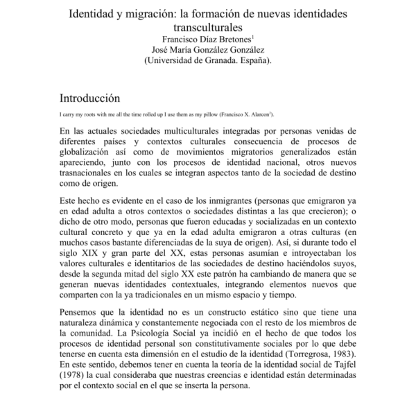 El impacto de la migración en la identidad nacional